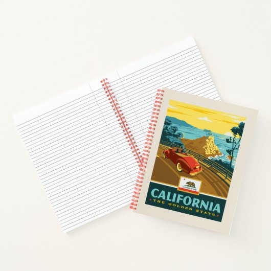 State Pride | Californië 2 Notitieboek (Binnen)
