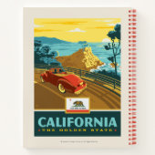 State Pride | Californië 2 Notitieboek (Achterkant)