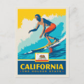 State Pride | Californië Briefkaart (Voorkant)