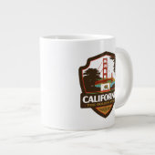 State Pride | Californië Grote Koffiekop (Voorkant rechts)