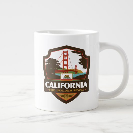 State Pride | Californië Grote Koffiekop (Rechts)