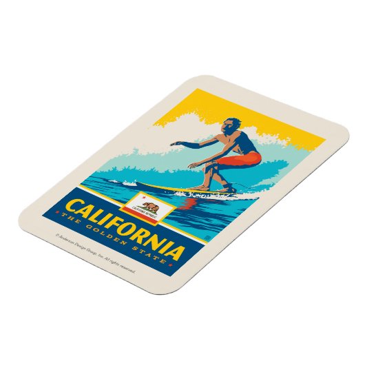 State Pride | Californië Magneet (Linkerzijde)