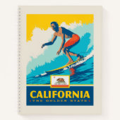 State Pride | Californië Notitieboek (Voorkant)
