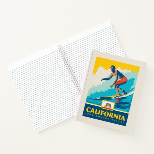 State Pride | Californië Notitieboek (Binnen)
