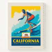 State Pride | Californië Notitieboek (Achterkant)