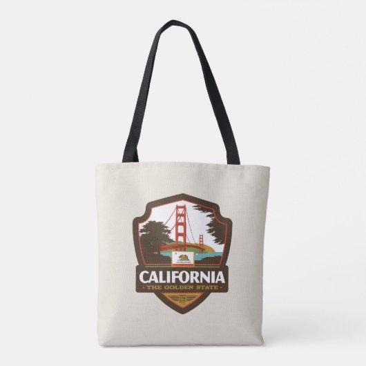 State Pride | Californië Tote Bag (Achterkant)