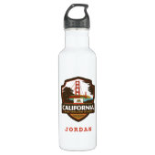 State Pride | Californië Waterfles (Voorkant)