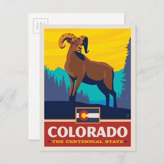 State Pride | Colorado Briefkaart (Voorkant / Achterkant)