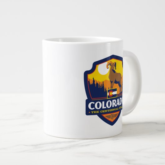 State Pride | Colorado Grote Koffiekop (Voorkant rechts)