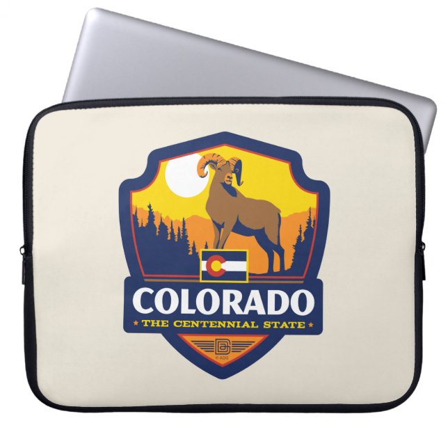 State Pride | Colorado Laptop Sleeve (Voorkant)
