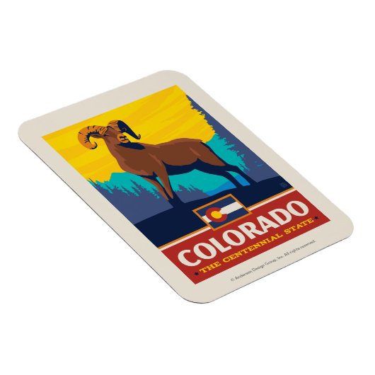 State Pride | Colorado Magneet (Rechterzijde)