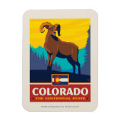 State Pride | Colorado Magneet (Verticaal)