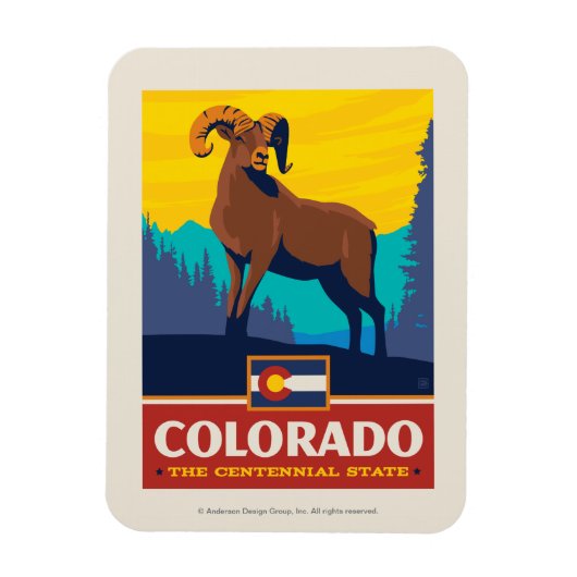 State Pride | Colorado Magneet (Verticaal)