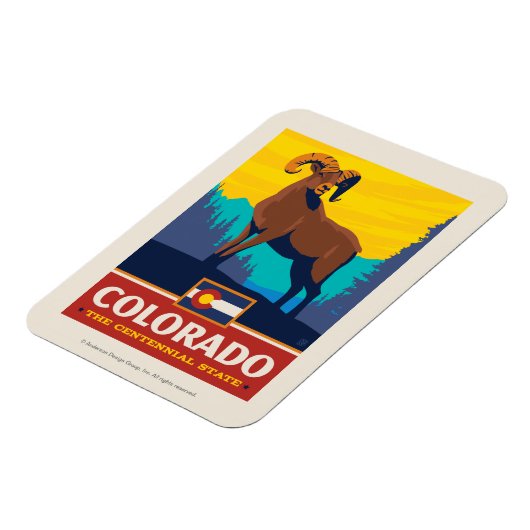 State Pride | Colorado Magneet (Linkerzijde)
