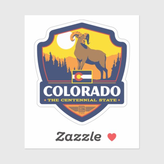 State Pride | Colorado Sticker (Vel)