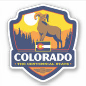 State Pride | Colorado Sticker (Voorkant)