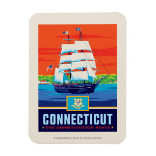 State Pride Connecticut Magneet