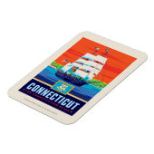 State Pride | Connecticut Magneet (Linkerzijde)