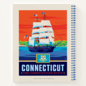 State Pride | Connecticut Notitieboek (Achterkant)