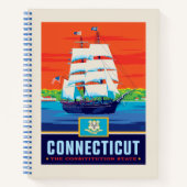 State Pride | Connecticut Notitieboek (Voorkant)
