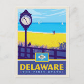 State Pride | Delaware Briefkaart (Voorkant)