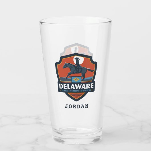 State Pride | Delaware Glas (Achterkant)