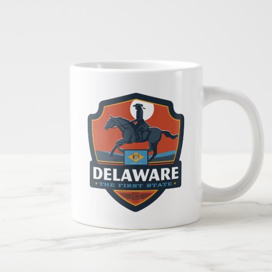 State Pride | Delaware Grote Koffiekop (Rechts)