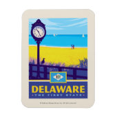 State Pride | Delaware Magneet (Verticaal)