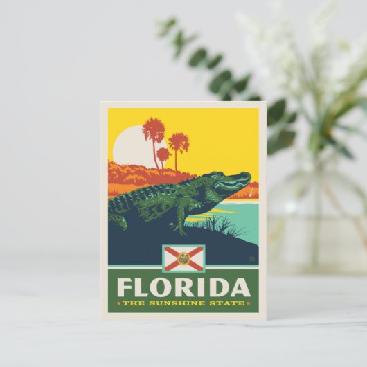 State Pride | Florida Briefkaart (Staand voorkant)