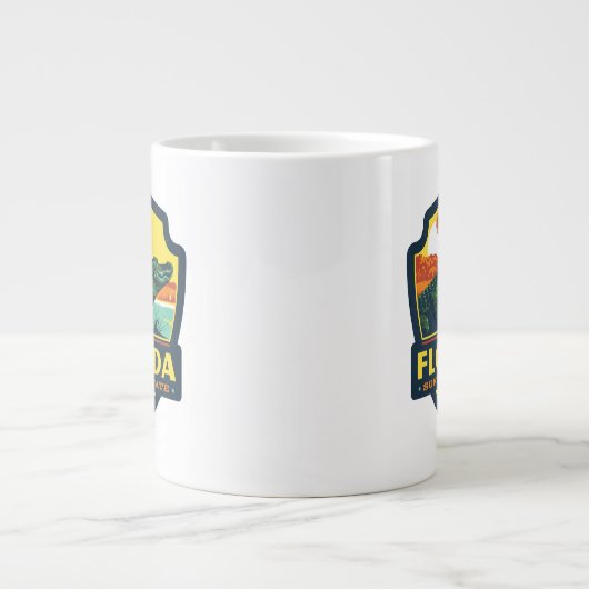 State Pride | Florida Grote Koffiekop (Voorkant)