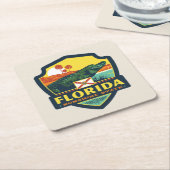 State Pride | Florida Kartonnen Onderzetters (Schuin)