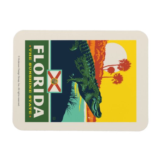State Pride | Florida Magneet (Horizontaal)