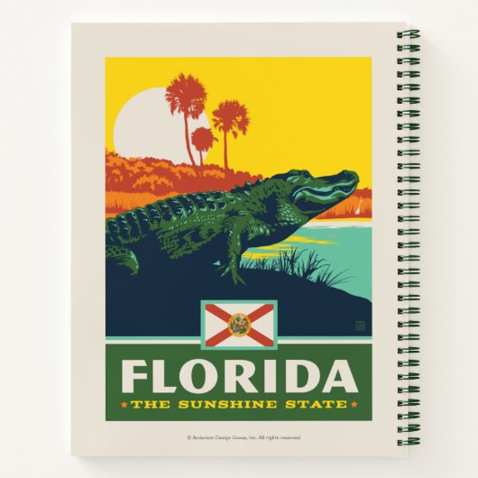State Pride | Florida Notitieboek (Achterkant)