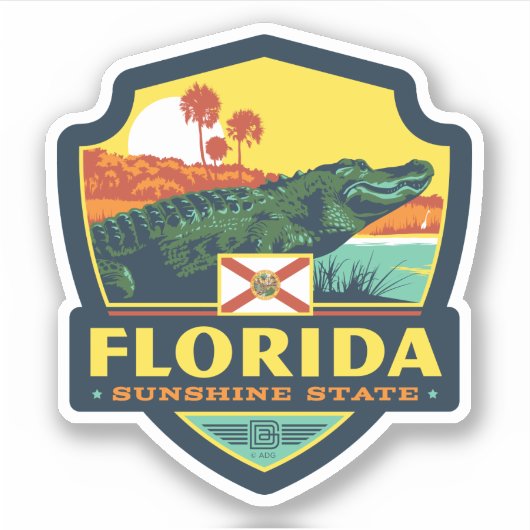 State Pride | Florida Sticker (Voorkant)
