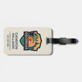 State Pride | Georgië Bagagelabel (Achterkant horizontaal)