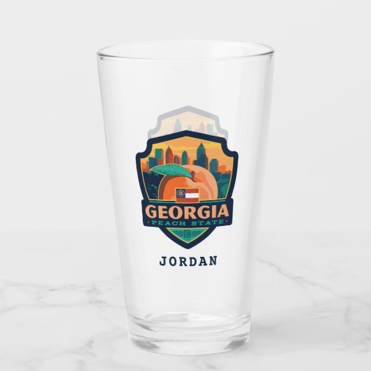 State Pride | Georgië Glas (Achterkant)