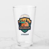 State Pride | Georgië Glas (Voorkant)
