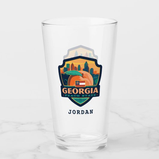 State Pride | Georgië Glas (Voorkant)