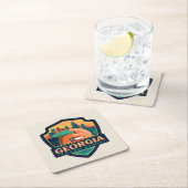 State Pride | Georgië Kartonnen Onderzetters (Insitu)