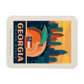 State Pride | Georgië Magneet (Horizontaal)