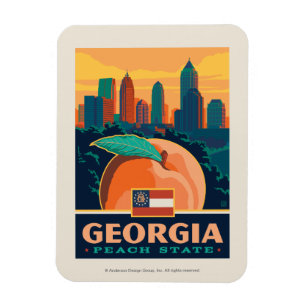 State Pride Georgië Magneet