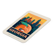 State Pride | Georgië Magneet (Linkerzijde)