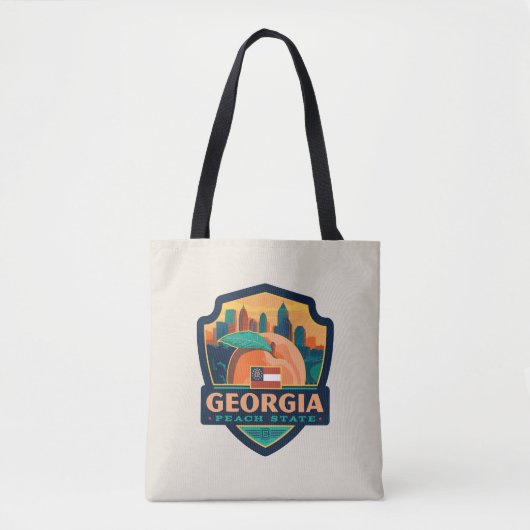State Pride | Georgië Tote Bag (Voorkant)