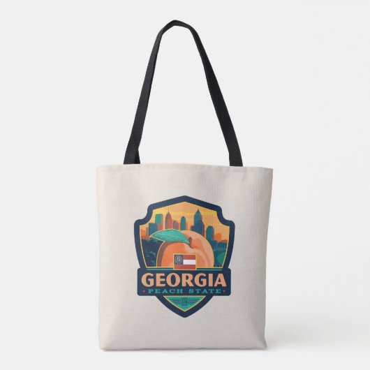State Pride | Georgië Tote Bag (Achterkant)