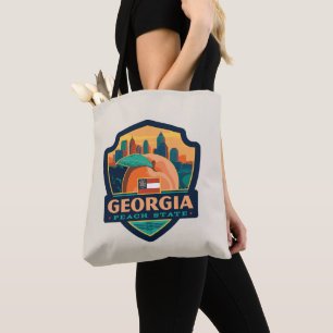 State Pride   Georgië Tote Bag
