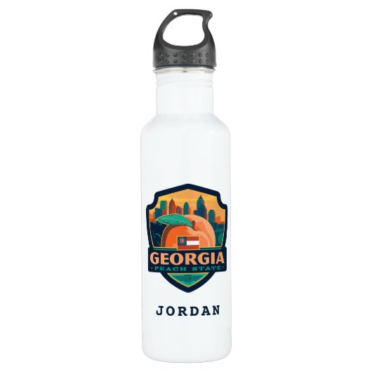 State Pride | Georgië Waterfles (Voorkant)