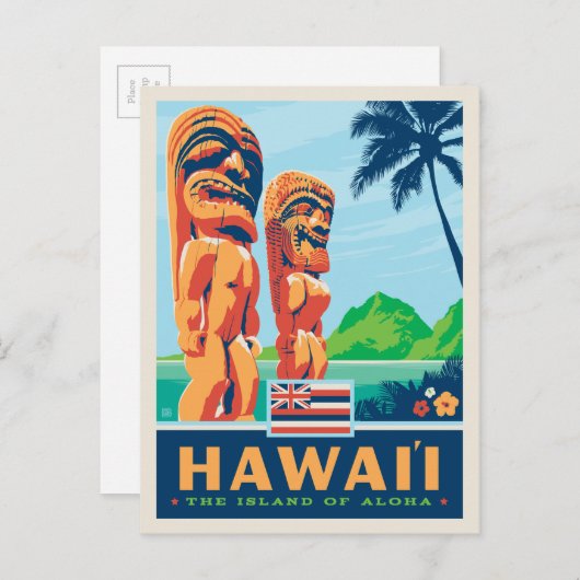 State Pride | Hawaii Briefkaart (Voorkant / Achterkant)