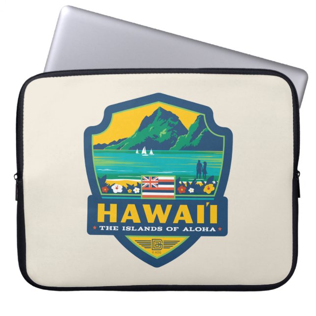 State Pride | Hawaii Laptop Sleeve (Voorkant)