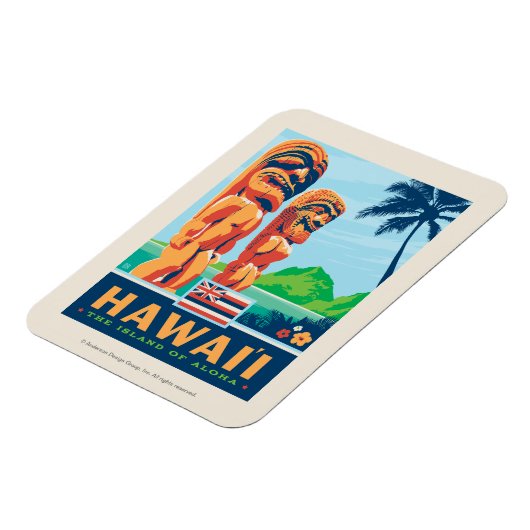 State Pride | Hawaii Magneet (Linkerzijde)