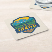 State Pride | Idaho Kartonnen Onderzetters (Schuin)